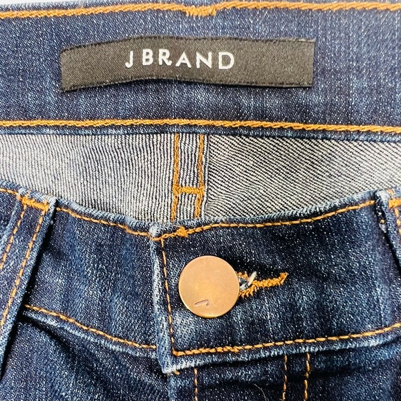 J BRAND Skinny Leg League Medium Wash Mid-Rise Skinny Jeans Denim Size 26 - Picture 6 of 11